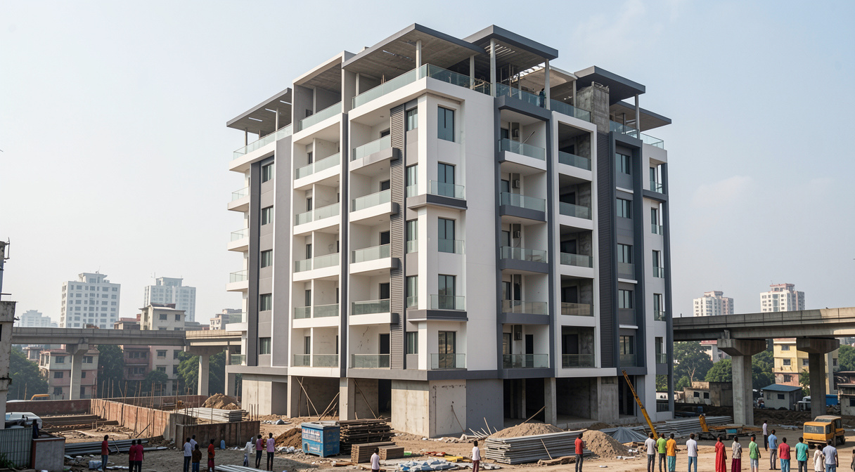 Andheri West's Lashkaria Indrasukh Nears Completion, Metro-Connected Sky Decks