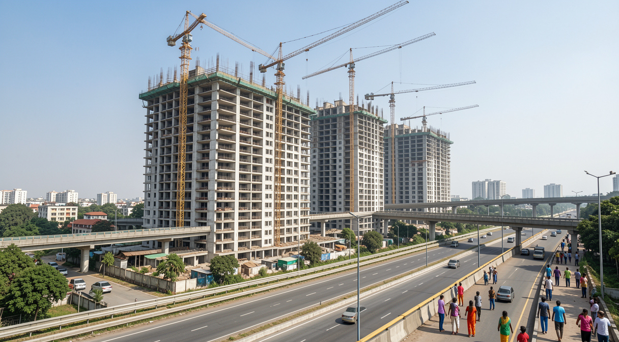 Bengaluru Housing Sales Up 5% in H1 2026; New Launches Rise 4%