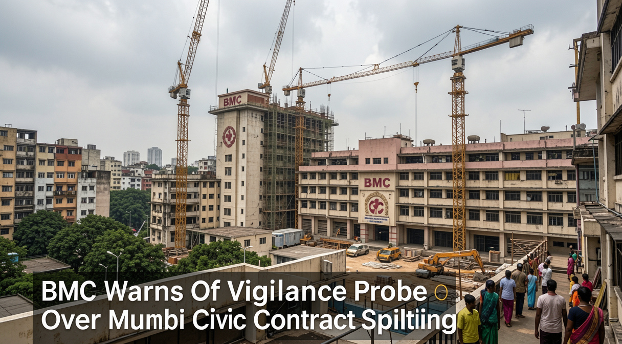 BMC Warns Of Vigilance Probe Over Mumbai Civic Contract Splitting