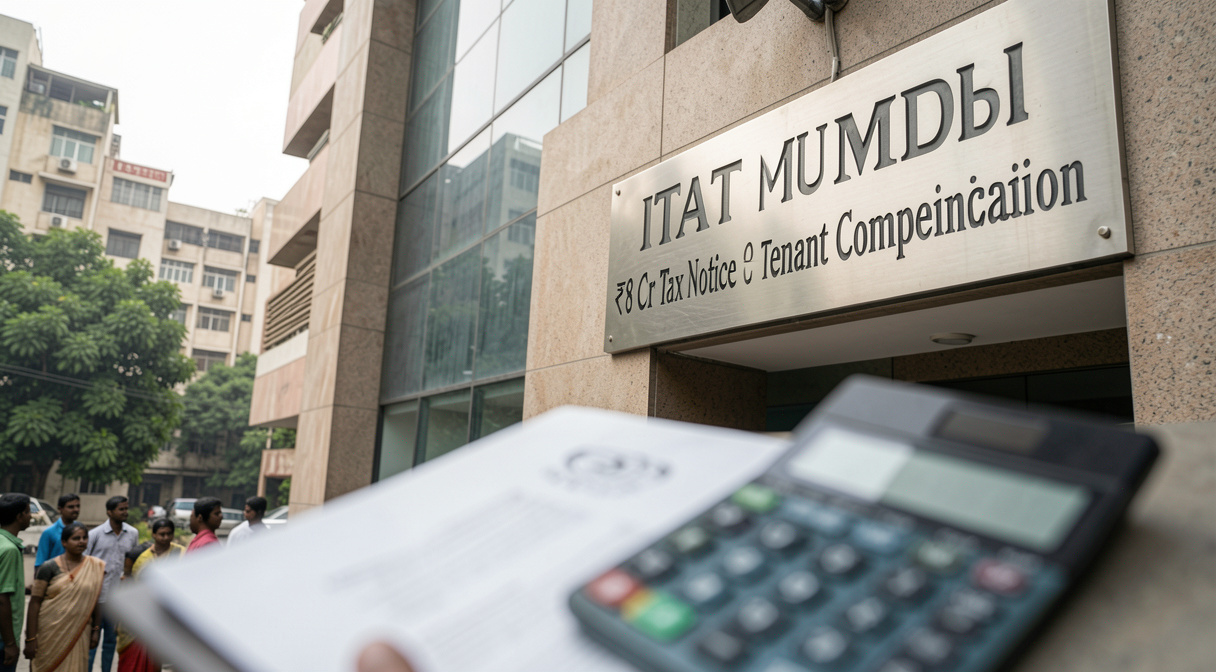 ITAT Mumbai Quashes ₹8 Cr Tax Notice On Tenant Compensation