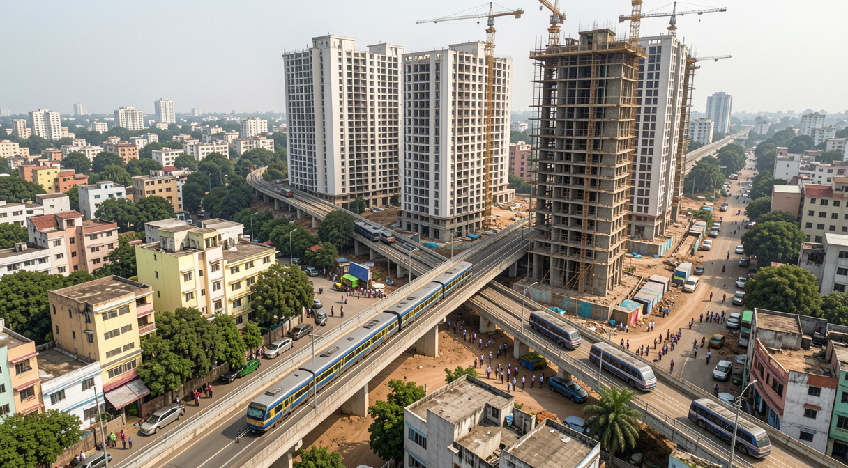 Nagpur Metro Boosts Property Values by 10-20% Near Stations