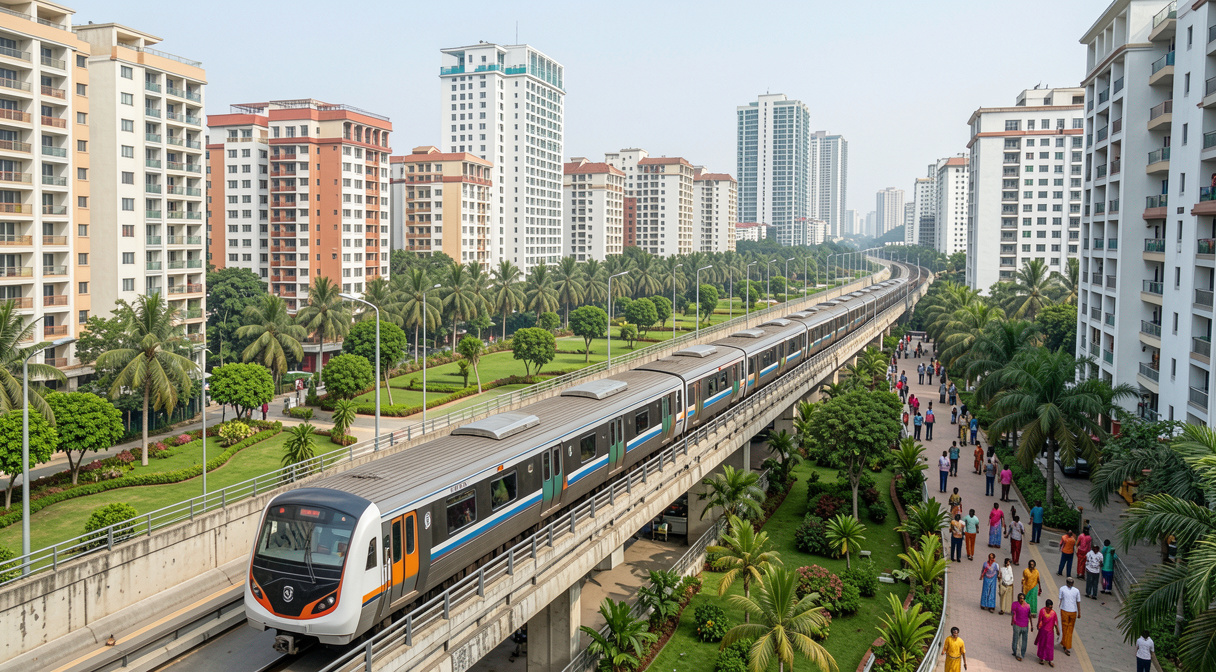 Navi Mumbai's Real Estate Could Soar with Metro Expansion News!