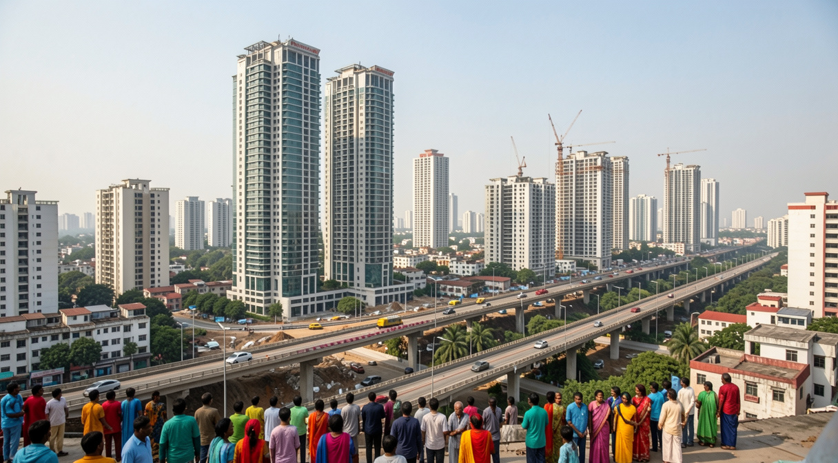 Protest Apology Video: No Link to Maharashtra Real Estate