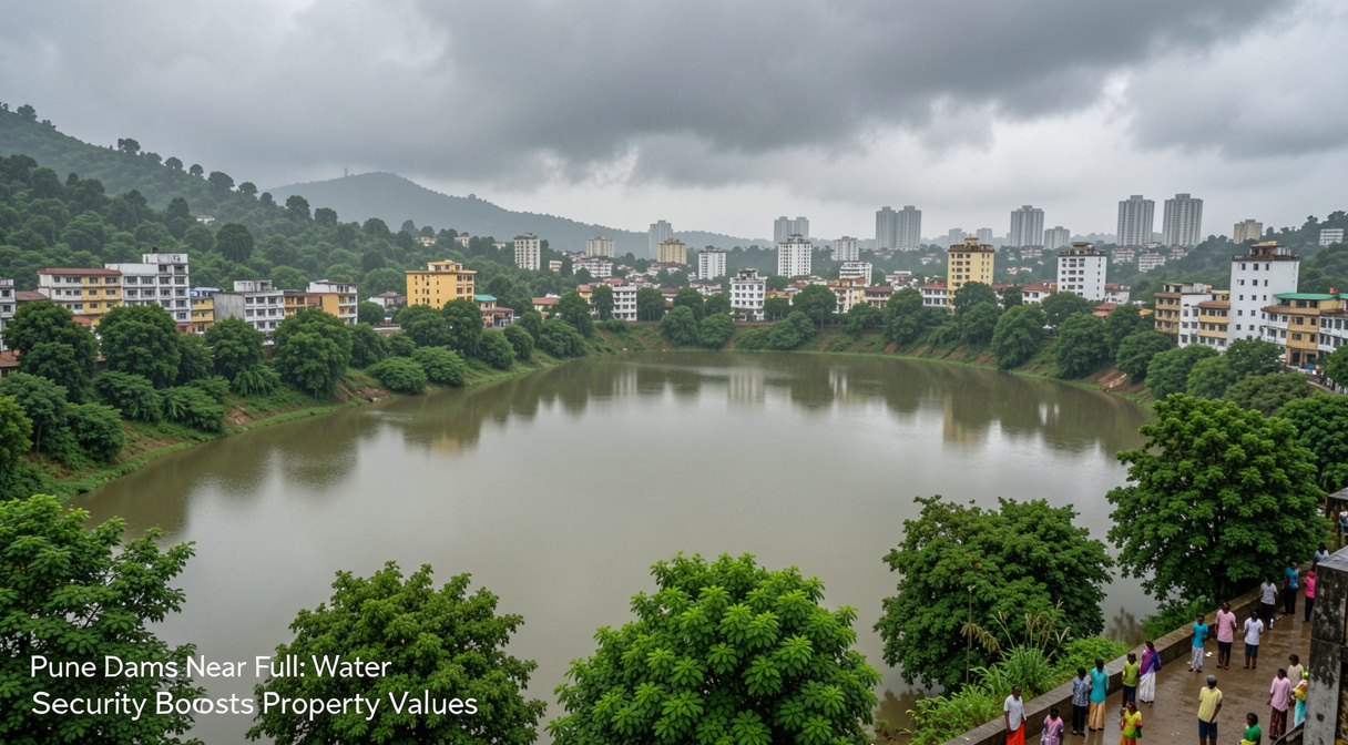 Pune Dams Near Full: Water Security Boosts Property Values