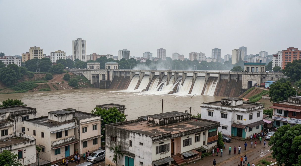 Pune Flood Alert: Dam Release Threatens Property