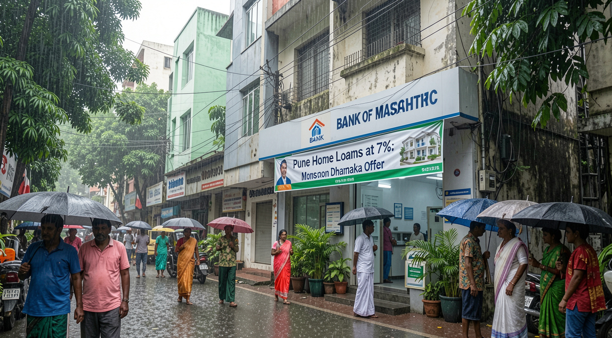 Pune Home Loans at 7%: Monsoon Dhamaka Offer