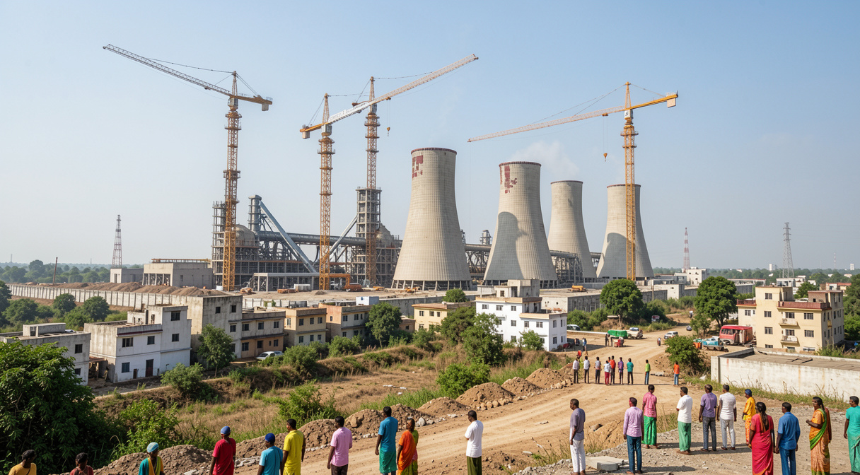 ₹26,850 Cr Loan Signed for 2,400 MW Meja Power Project in UP