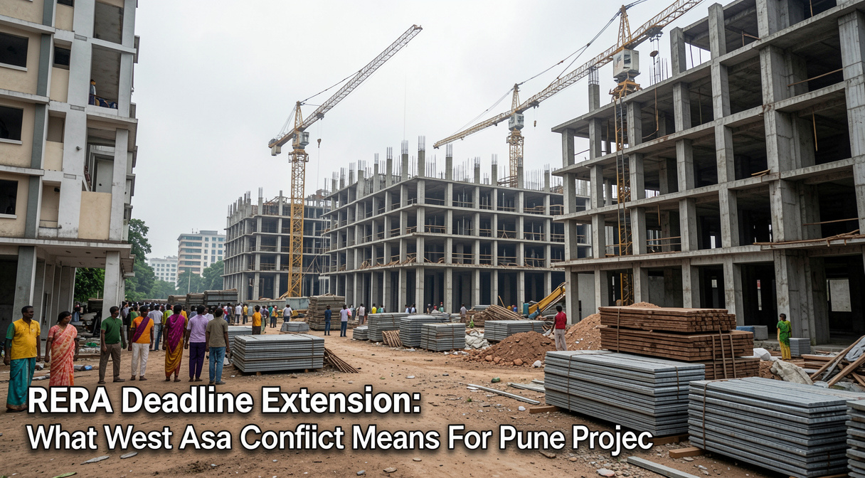 RERA Deadline Extension: What West Asia Conflict Means For Pune Projects