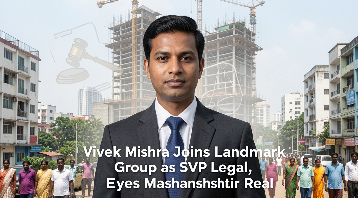 Vivek Mishra Joins Landmark Group as SVP Legal, Eyes Maharashtra Real Estate